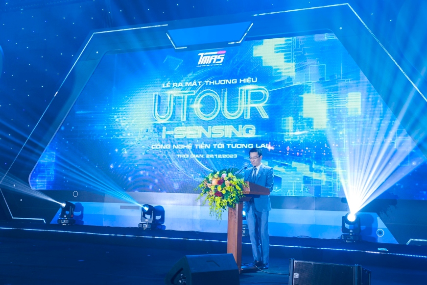 Tổng giám đốc TMAS Việt Nam - ông Trần Thế Minh phát biểu khai mạc sự kiện