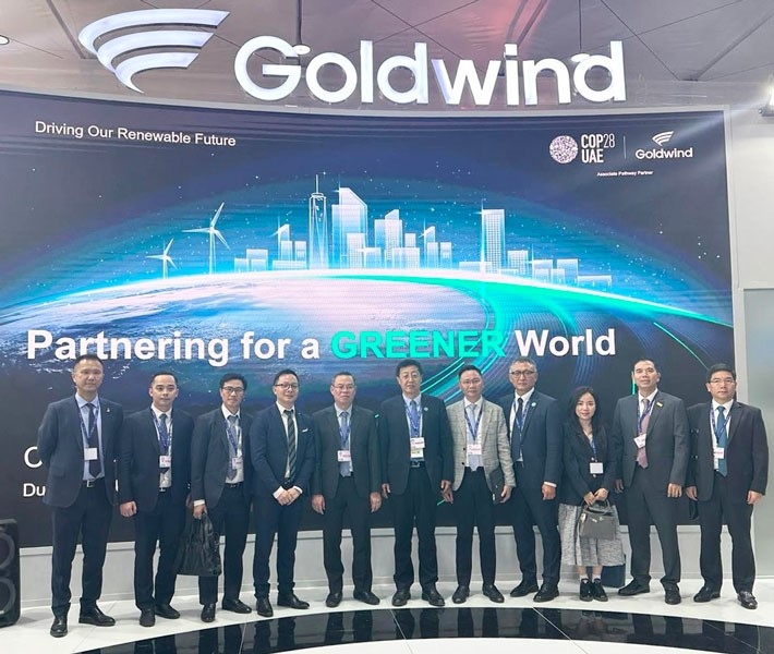VietinBank và Goldwind thảo luận hợp tác để thúc đẩy năng lượng điện gió tại Việt Nam