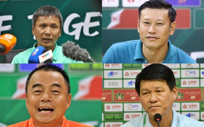 Đã có 4 HLV ở V-League 2023/2024 phải rời ghế nóng.