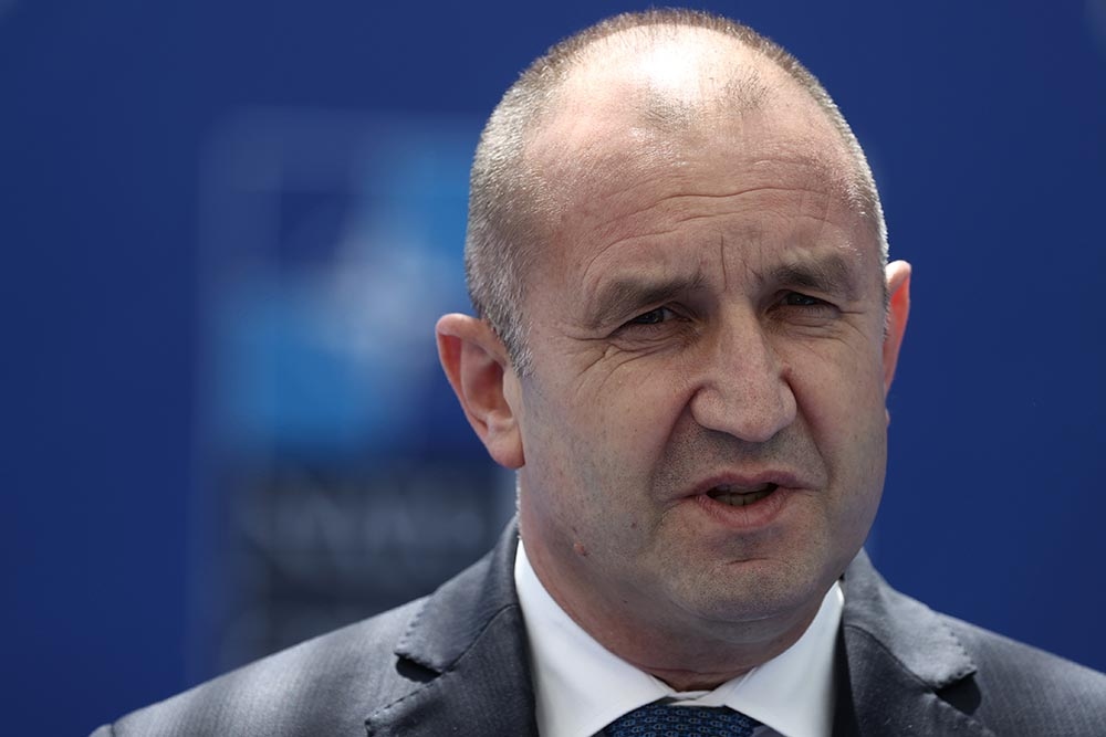 Tổng thống Bulgaria Rumen Radev. Ảnh: Reuters