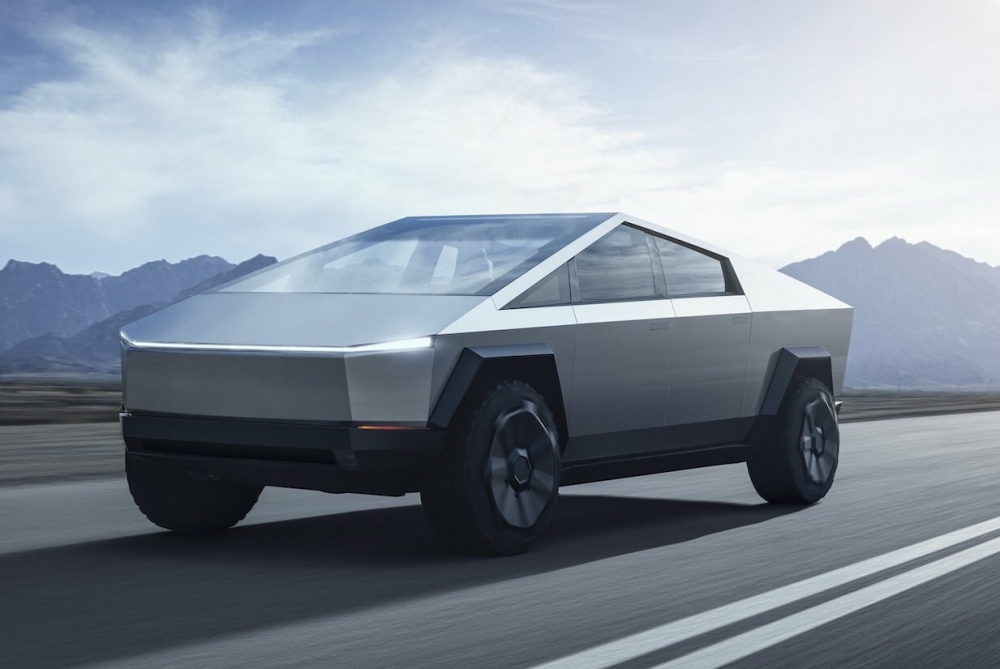 Xe bán tải thuần điện của Tesla, Cybertruck. Ảnh: Tesla