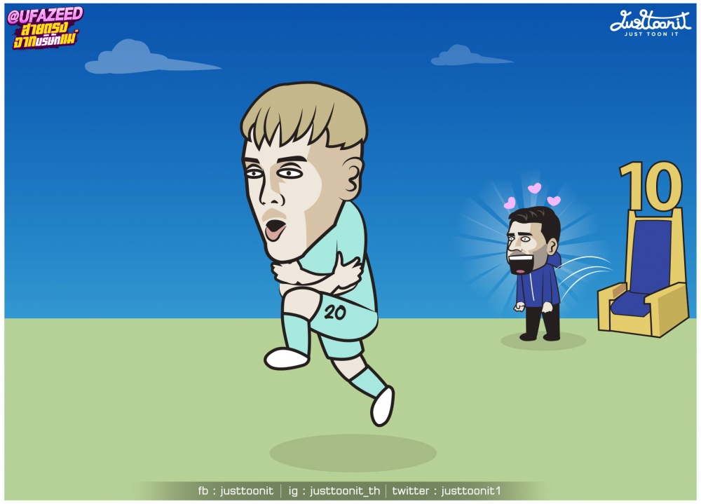 Chelsea phát cuồng vì ngôi sao trẻ Cole Palmer. (Ảnh: Just Toonit). 