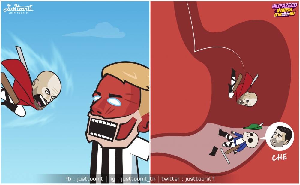 MU thua trận thứ 2 trước Newcastle ở mùa giải 2023/2024 (Ảnh: Just Toon It)