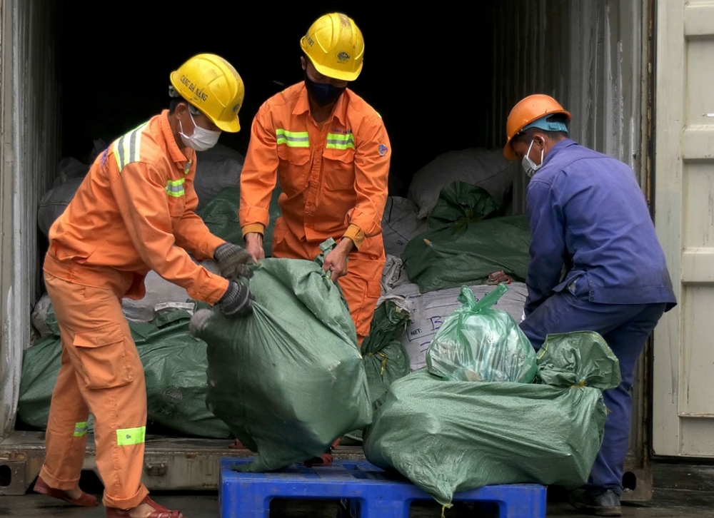 Các sản phẩm động vật được phát hiện tại cảng Tiên Sa