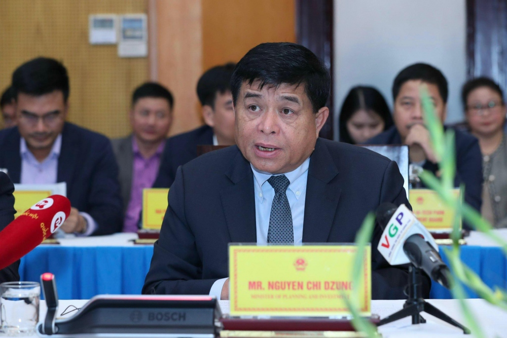 Bộ trưởng Bộ Kế hoạch và Đầu tư Nguyễn Chí Dũng