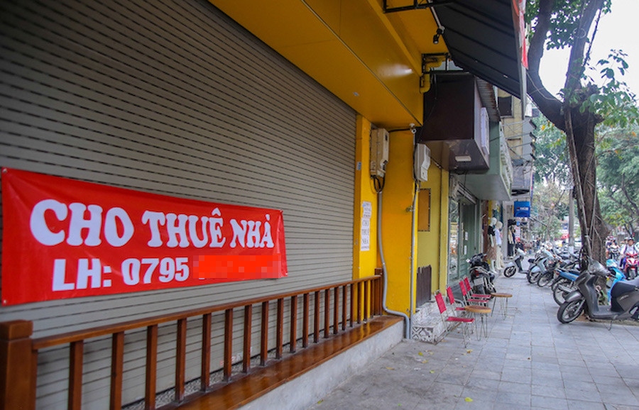 Cuối năm, cho thuê nhà mặt phố “ngán ngẩm” khi kinh doanh ế ẩm (Ảnh minh họa: Vietnamnet)