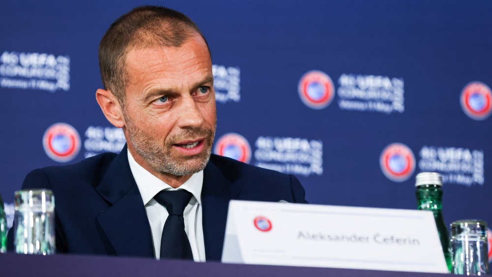 Chủ tịch UEFA, Aleksander Ceferin. (Ảnh: Getty)
