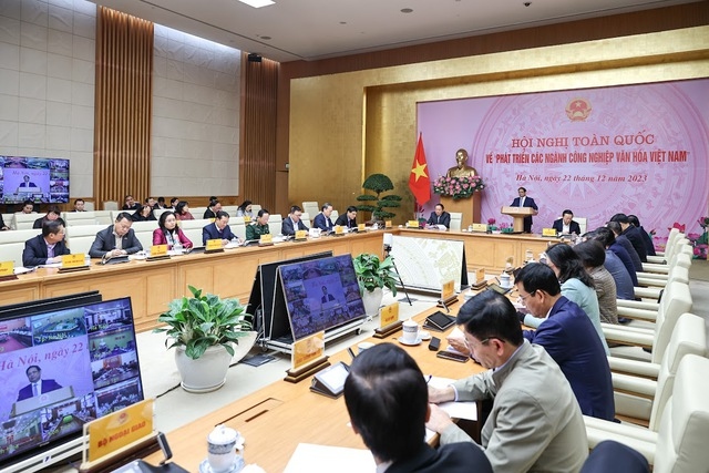 Toàn cảnh Hội nghị tại điểm cầu Chính phủ