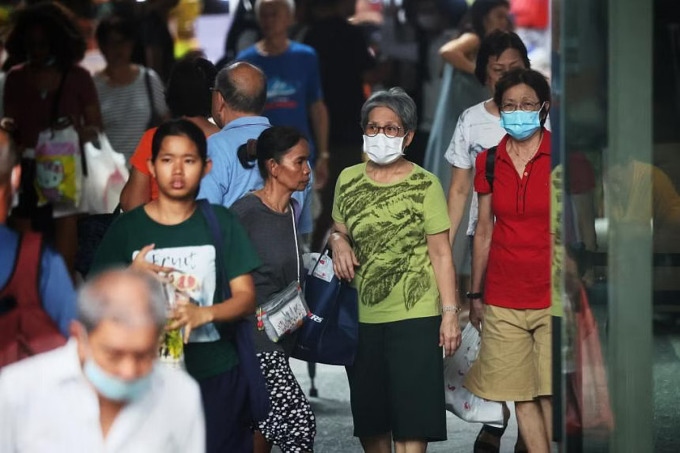 COVID-19 gia tăng tại Singapore (Ảnh: Straits Times)