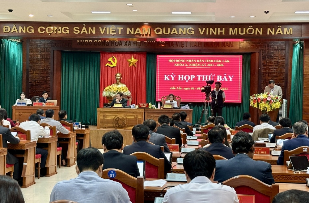 HĐND tỉnh Đắk Lắk khai mạc kỳ họp thứ 7, khóa X, nhiệm kỳ 2021-2026