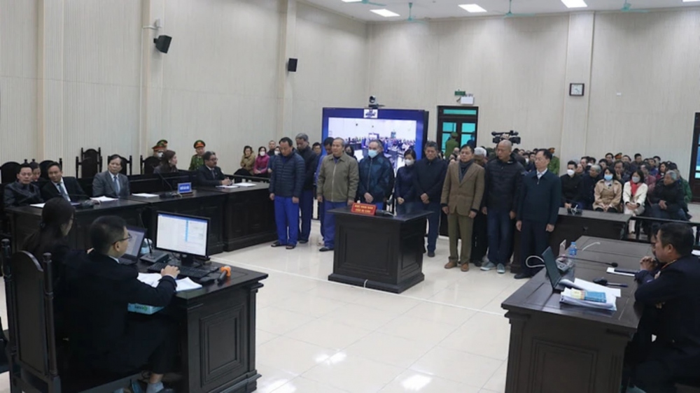 Toàn cảnh phiên xét xử
