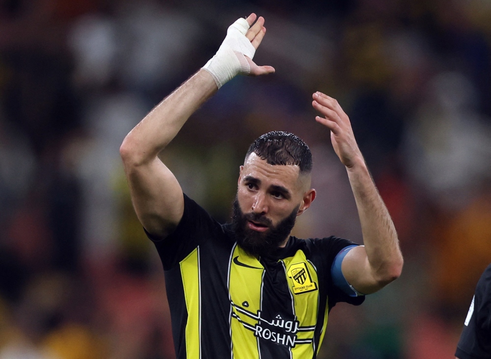 Benzema giúp Al Ittihad giành thắng lợi dễ dàng trận mở màn Club World Cup 2023. (Ảnh: Reuters). 