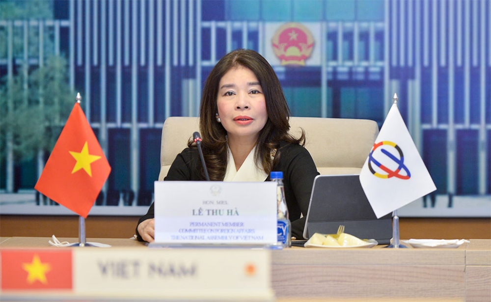 Phó chủ nhiệm Uỷ ban Đối ngoại của Quốc hội Lê Thu Hà