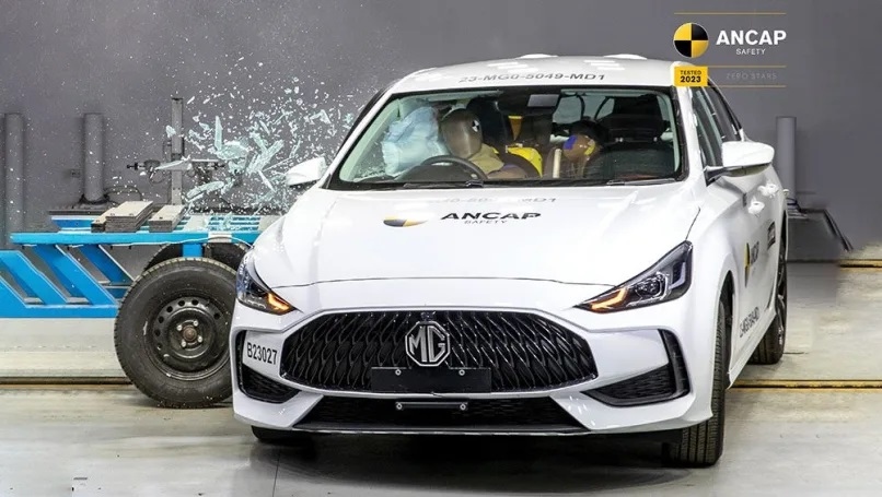 MG5 chỉ đạt 13% về Hỗ trợ an toàn
