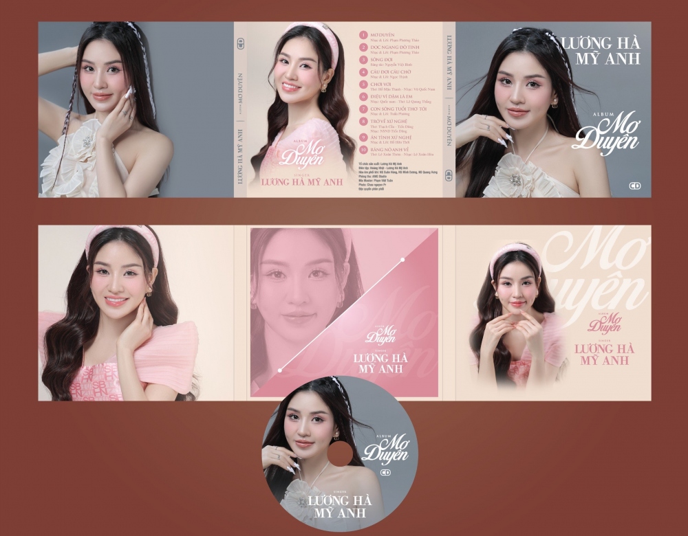 Lương Hà Mỹ Anh ra album đầu tay sau 6 năm vào nghề