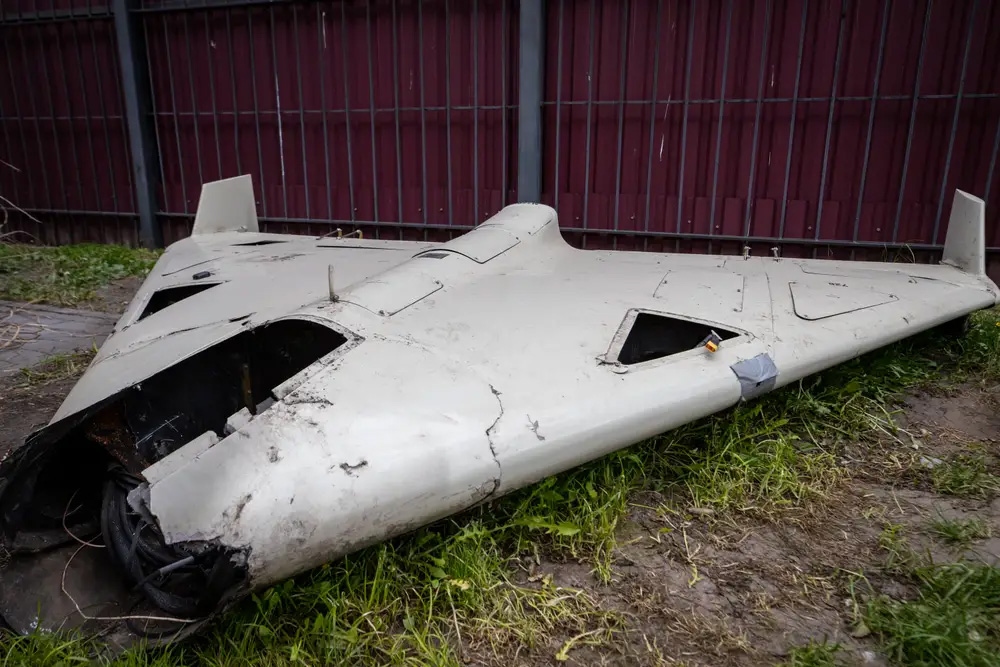 Nga sử dụng UAV Shahed để tiến hành các cuộc tấn công ở Ukraine. Ảnh: Getty