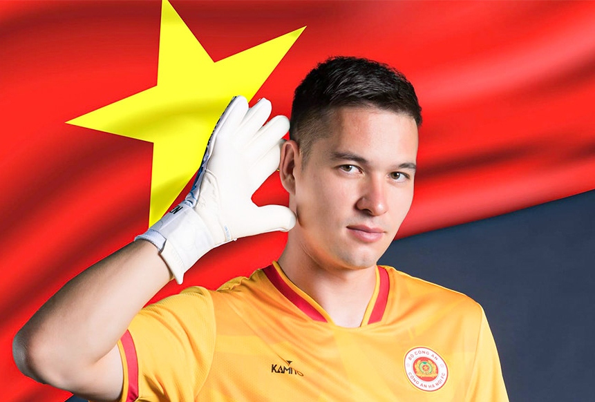 Filip Nguyễn đủ điều kiện khoác áo ĐT Việt Nam ở Asian Cup. (Ảnh: VFF). 
