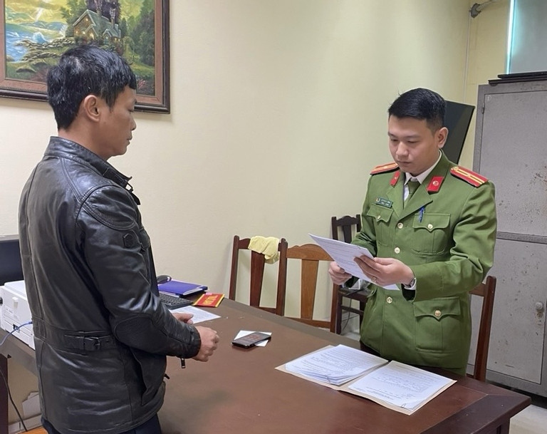 Ông Nguyễn Công Thành bị cơ quan công an bắt. (Ảnh: CACC)