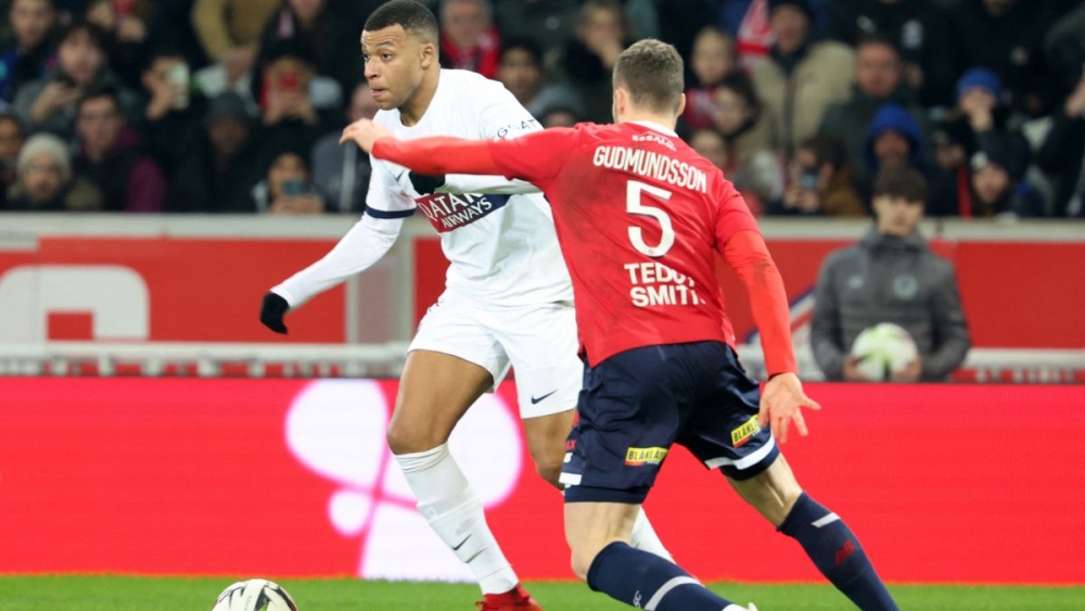 PSG hoà Lille 1-1. (Ảnh: Getty)