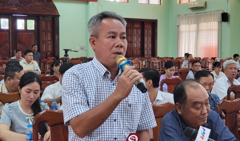 Cử tri huyện Vị Thủy kiến nghị nhiều vấn đề bức xúc