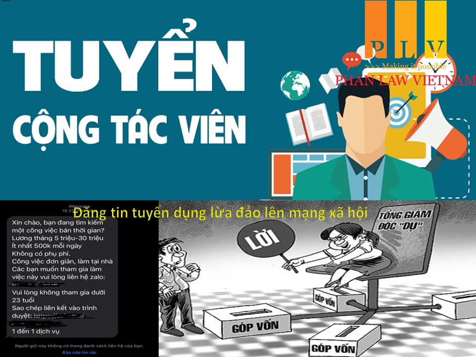Đăng tin tuyển dụng lừa đảo lên mạng xã hội có bị truy cứu trách nhiệm hình sự hay không?