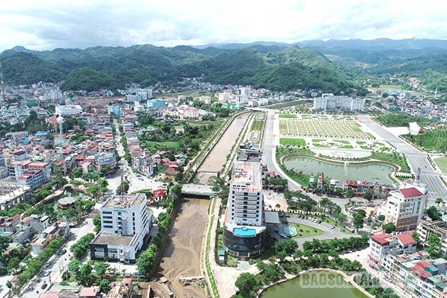 Thành phố Sơn La hôm nay (Ảnh: Q.N)