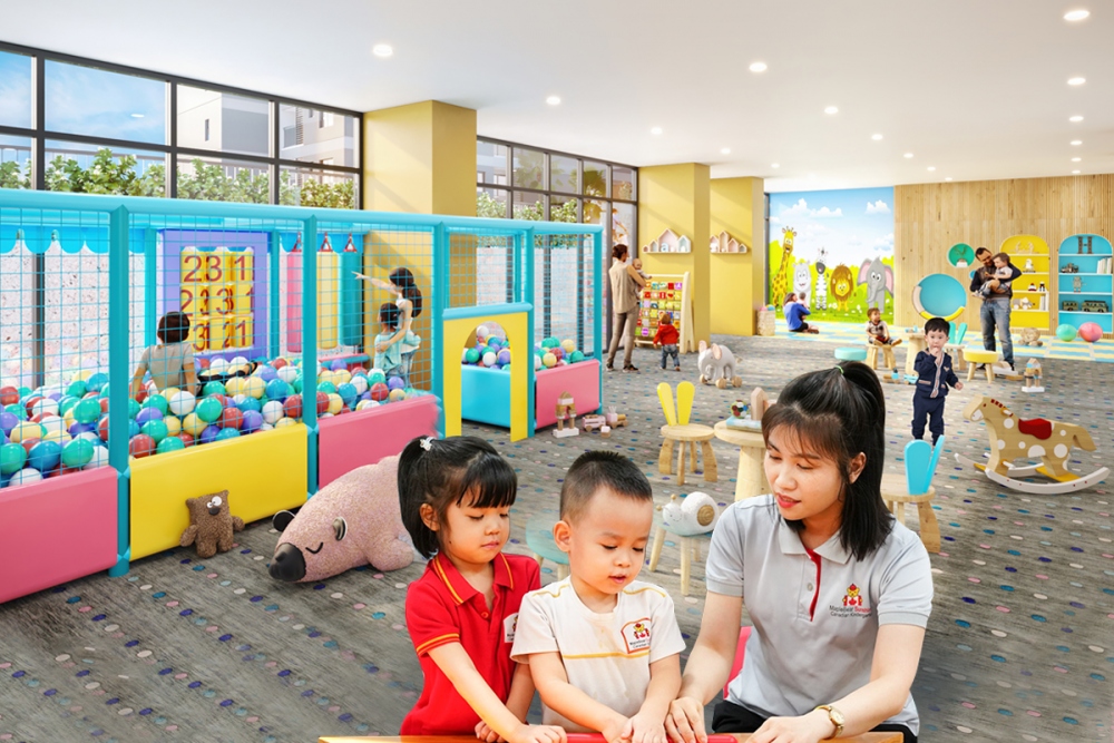 Trường mầm non quốc tế Maple Bear (Canada) mang đến môi trường giáo dục chất lượng cho cư dân nhí của Legacy Prime