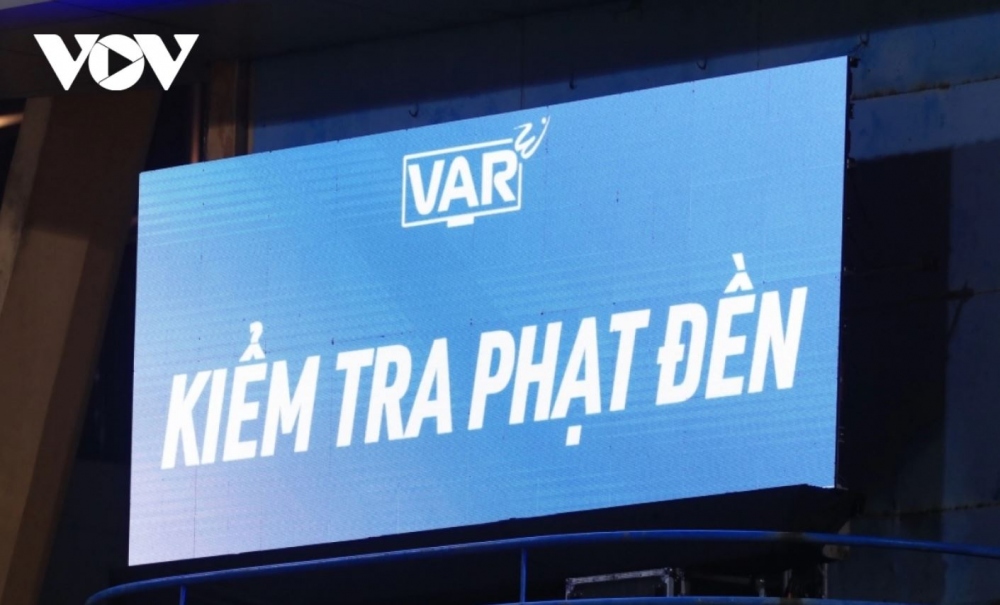 2 trận đấu tại vòng 7 V-League 2023/2024 có VAR