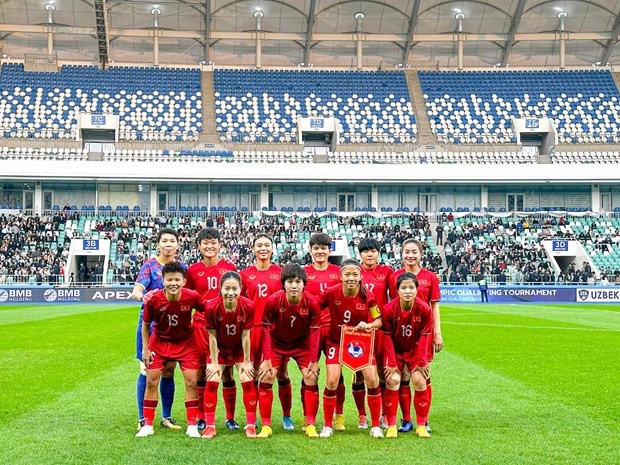 This year has witnessed an important milestone for the national squad as they successfully qualified for the FIFA Women's World Cup for the first time. (Photo courtesy of Vietnam Football Federation)