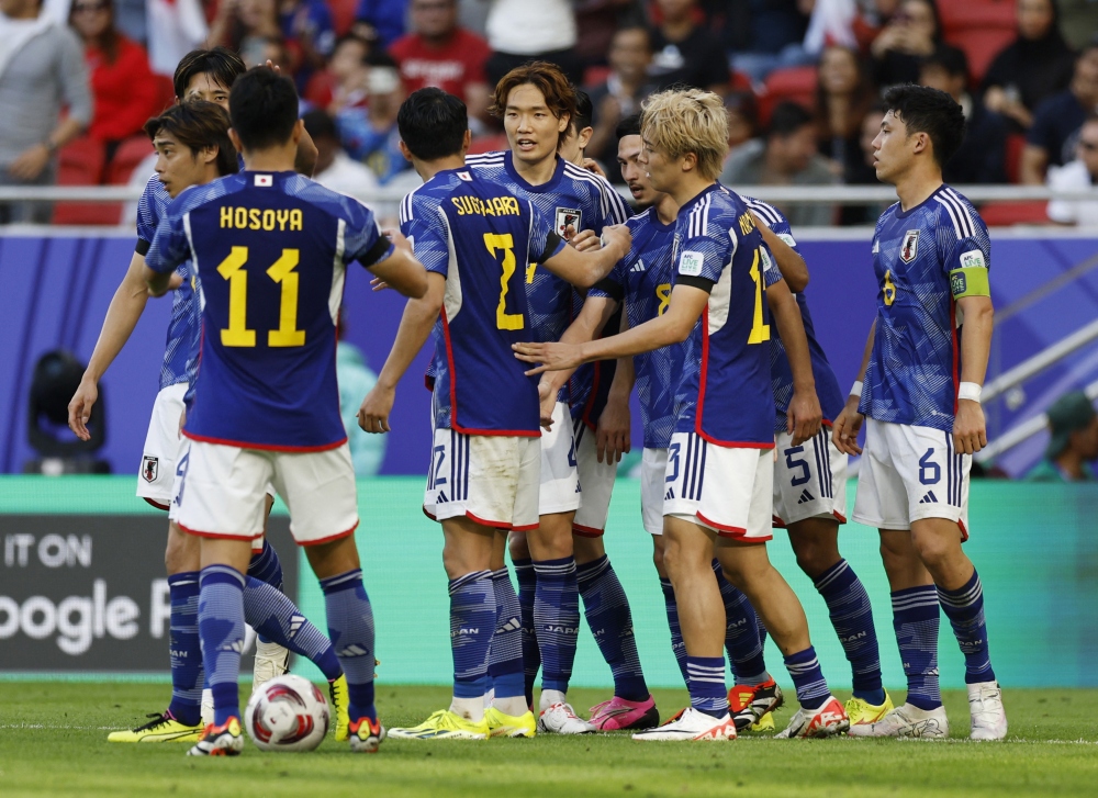 ĐT Nhật Bản thể hiện đẳng cấp của ứng viên vô địch Asian Cup 2023 (Ảnh: Reuters)