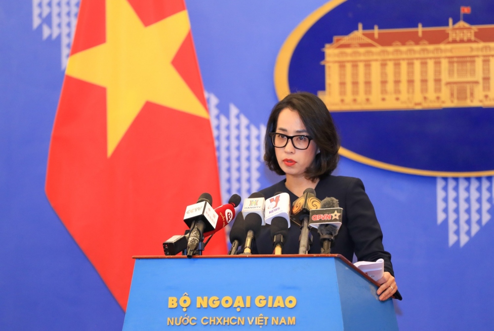 Người Phát ngôn Bộ Ngoại giao Phạm Thu Hằng