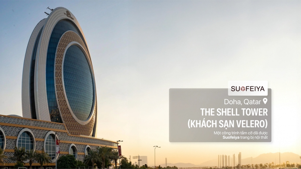 The Shell Tower - Một trong những công trình đẳng cấp của Suofeiya trên Thế Giới