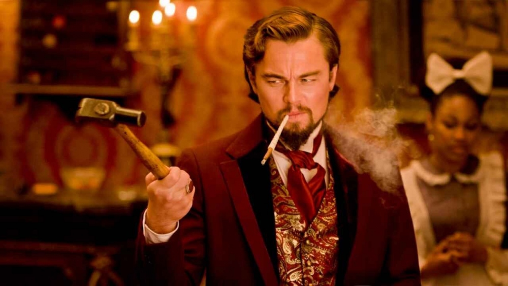Trong bộ phim hài Django Unchained (2012) của Quentin Tarantino, Leonardo DiCaprio đóng vai một người buôn bán nô lệ và một chủ đồn điền. Lần đầu tiên vào vai một nhân vật phản diện tàn nhẫn, DiCaprio đã thể hiện khá tốt sự hung hãn với xu hướng man rợ. Đáng tiếc là sự thể hiện ấy dường như "chưa đủ" để Viện Hàn lâm Khoa học và Nghệ thuật Điện ảnh Mỹ xem xét đưa tên anh vào giải Nam diễn viên phụ xuất sắc nhất năm 2013.