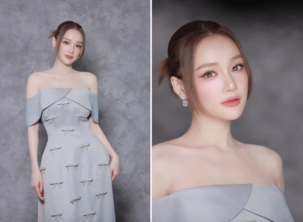 Nhã Phương khoe loạt ảnh xinh đẹp khi diện áo dài cách tân. Bà xã Trường Giang được khán giả khen ngợi ngày càng lộng lẫy sau khi sinh con thứ 2. (Theo: VTC News)