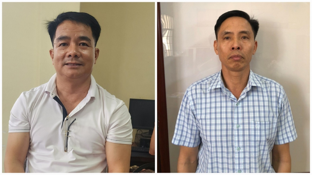 2 đối tượng Bùi Văn Hiệu và Đào Văn Quy .