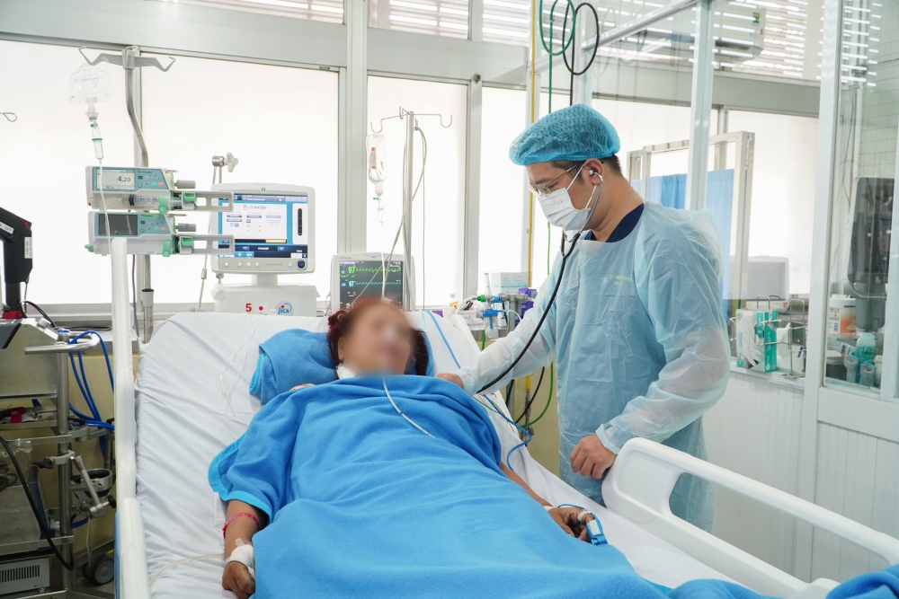 Bệnh nhân được tiếp tục theo dõi sát, tiên lượng tốt (Ảnh Bệnh viện Chợ Rẫy)