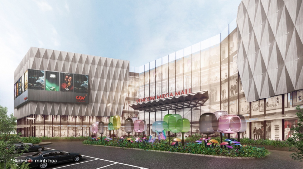 Vincom Mega Mall tại Vinhomes Grand Park là TTTM theo mô hình “Life-Design Mall”
đầu tiên và lớn nhất miền Nam