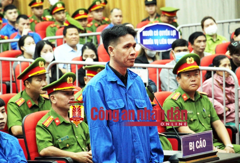 Bị cáo Nguyễn Quốc Vinh.