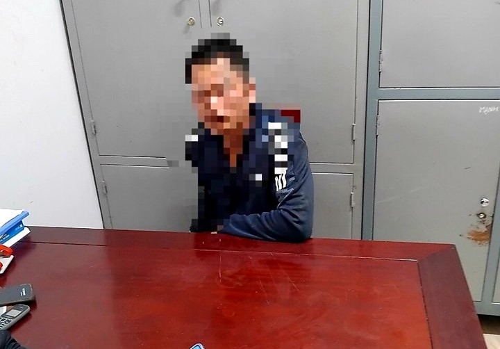 Đối tượng N.Đ.Đ tại cơ quan chức năng