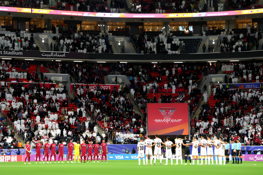 Asian Cup 2023 đón lượng khán giả kỷ lục (Ảnh: Getty)