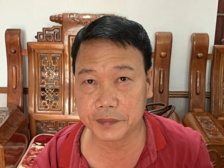 Trần Thế Huân thời điểm bị bắt giữ. (Ảnh: CACC)