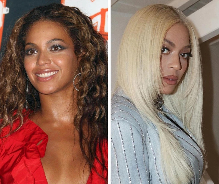 Vào cuối năm 2023, "tắc kè hoa" Beyoncé quyết định làm hài lòng người hâm mộ bằng kiểu tóc mới lộng lẫy. Lần này, cô đã chọn kiểu tóc màu trắng dài tựa nữ thần và nhận nhiều lời khen từ người hâm mộ. Từ khi gia nhập làng giải trí đến khi đã trở thành sao "bự", Diva nhạc R&amp;B liên tục làm mới hình ảnh của mình bằng cách thay đổi kiểu tóc. 