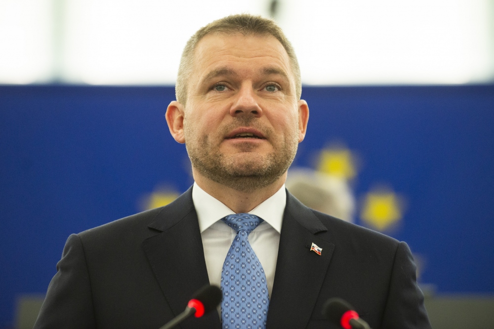 Chủ tịch Quốc hội Slovakia Peter Pellegrini (Ảnh: Dennikn.sk).
