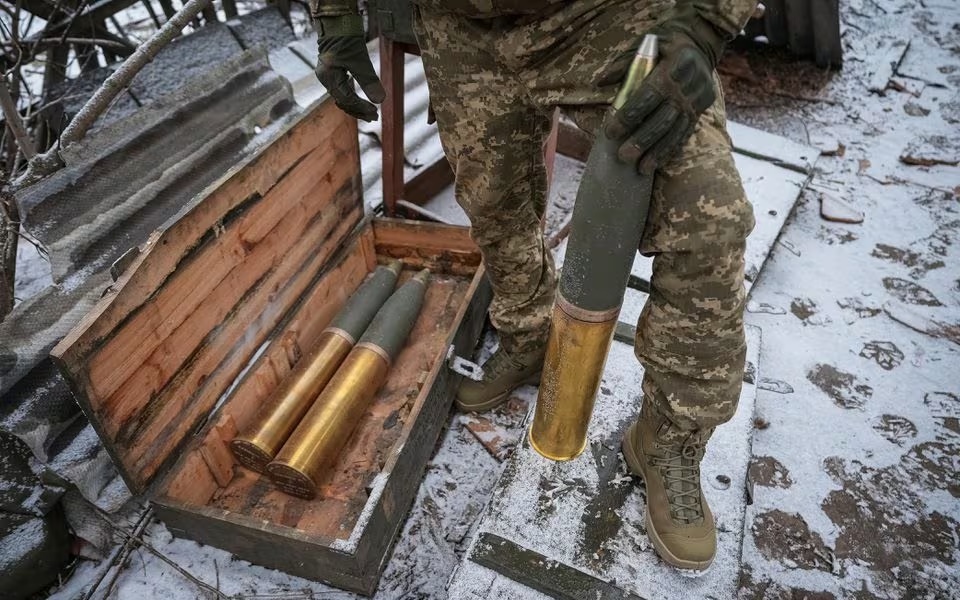 Đạn pháo của Ukraine. Ảnh: Reuters.
