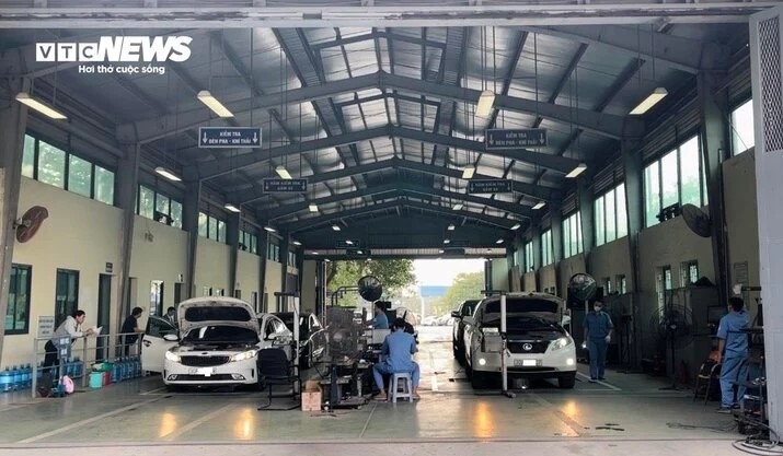 Trung tâm đăng kiểm 29.03S thường xảy ra tình trạng ùn tắc vào đầu các buổi trong ngày