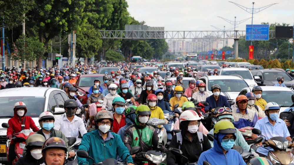 Dự án khi hoàn thành sẽ góp phần giảm ùn tắc giao thông trong khu vực (Ảnh: T.K)