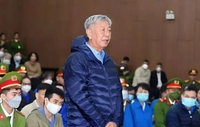Ông Nguyễn Thành Danh tại toà.