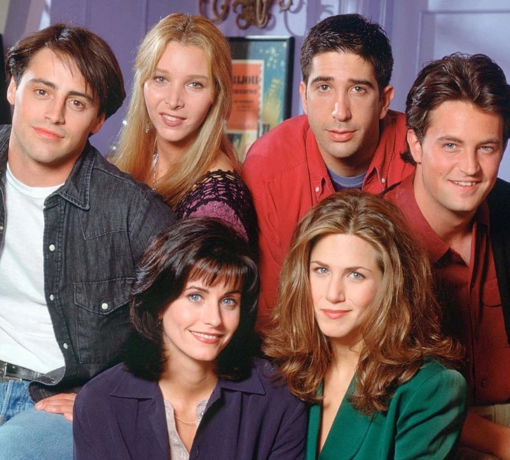 Dàn diễn viên trong "Friends".