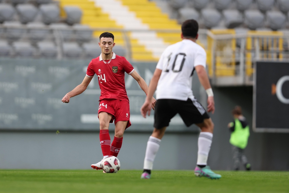 Justin Hubner thi đấu không tốt trong ngày ra mắt ĐT Indonesia (Ảnh: PSSI)