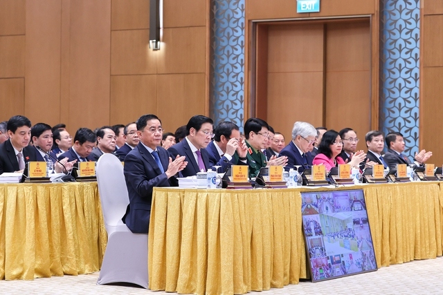Các đại biểu tham dự hội nghị (Ảnh: Báo Chính phủ)